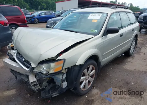 2007 Subaru Outback 2.5I/2.5I Basic/2.5I L.l. Bean Edition from USA, damaged, VIN 4S4BP61C877342423